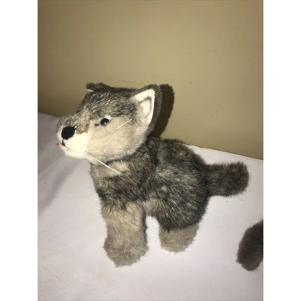 Smithsonian Institution Rabbit & fox Stuffed‎ Animal Little Soundprints 2003
